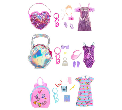 barbie hjt42 haine și accesorii pentru barbie (în sort.)