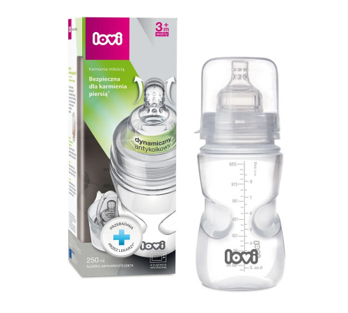 lovi 21/570 biberon autosterilizant anticolici (3 luni+) 250 ml.
