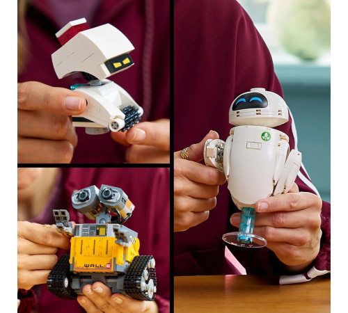 lego disney и pixar 43279 constructor "wall-e și eve" ( 811 el.)