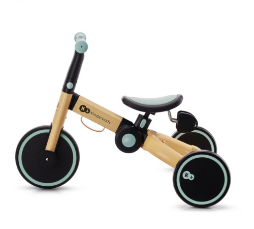 kinderkraft run bike 3-in-1 4trike bej