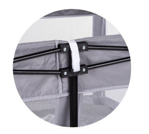 chipolino koivi0251gy Țarc vibe (120×120 cm) gri