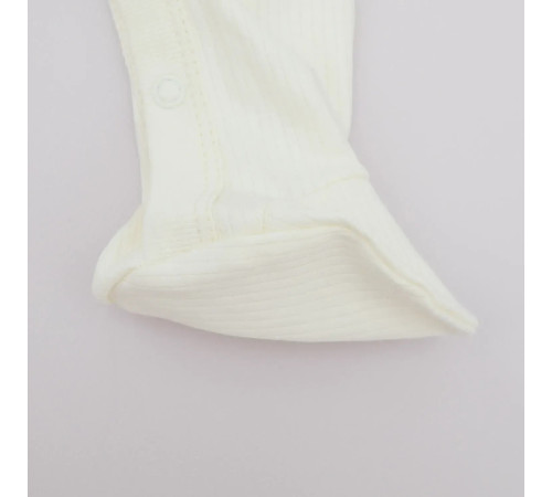 minikin 211250362 Комбинезон с кармашком "simply2" (р.62) молочный