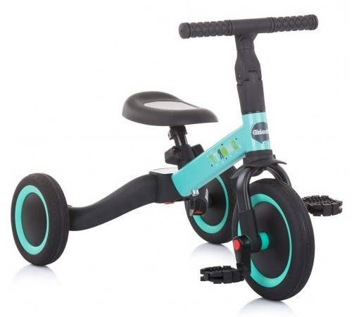  chipolino Трёхколесный велосипед  smarty 2-в-1 trksm0205mt голубой