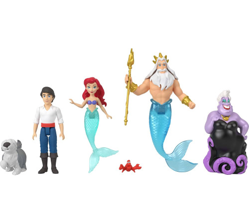 disney princess jbl32 Набор фигурок "Русалочка - Морская история"
