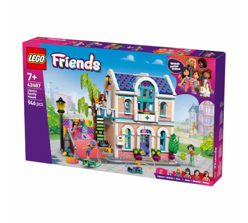 Детский&nbsp;магазин в Кишиневе в Молдове lego friends 42687 Конструктор "Семейный дом Лианн" (946 дет.)