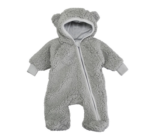  minikin 231701556 Комбинезон "teddy" с капюшоном (р.56) серый