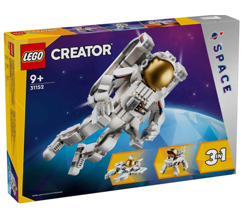  lego creator 31152 Конструктор 3 в 1 "Астронавт" (647 дет.)