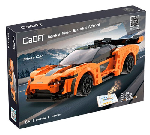  cada c51075w Машина на радиоуправлении "blaze car" (295 дет.)