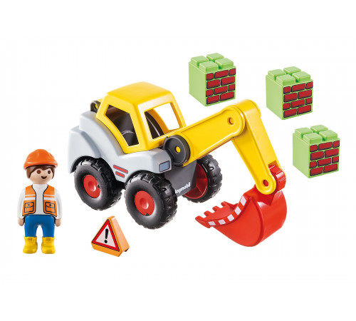 playmobil 70125 constructor "excavator"