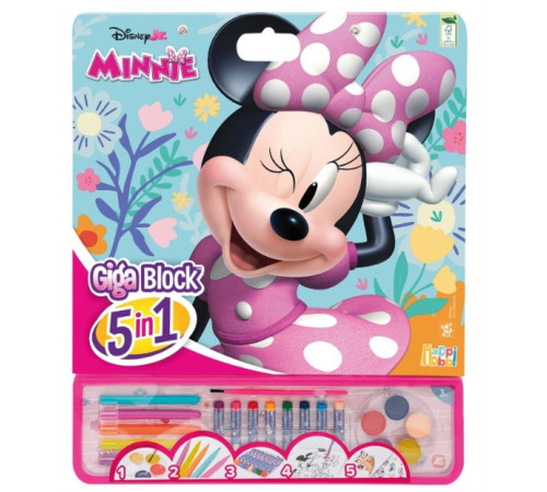  as kids 1023-62760 set de desen 5 &icirc;n 1 "minnie mouse"