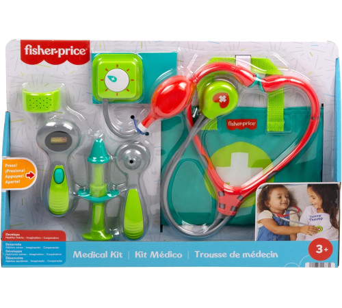 Jucării pentru Copii - Magazin Online de Jucării ieftine in Chisinau Baby-Boom in Moldova fisher-price hyh26 set de joacă "doctor"