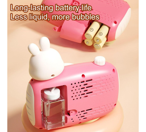 hoogar hg26240018 generator de bule de săpun "bubble camera bunny"