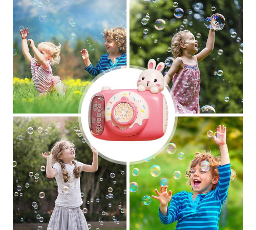 hoogar hg26240018 generator de bule de săpun "bubble camera bunny"