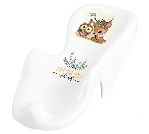 Tega Baby Сиденье для ванны антискользящее Wild&Free "Оленёнок" DZ-003-103 белый tega baby Сиденье для ванны антискользящее wild&free "Оленёнок" dz-003-103 белый