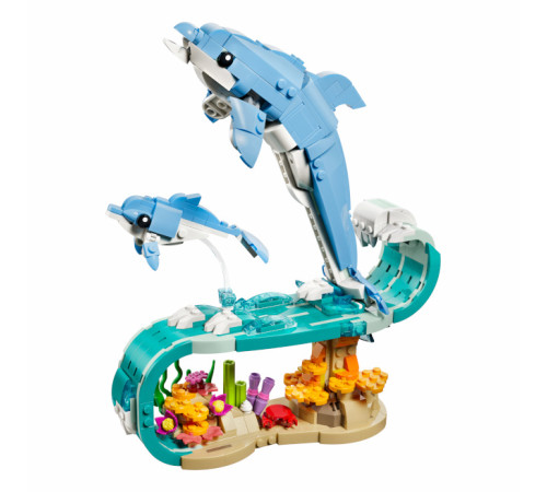 lego creator 31385 Конструктор 3 в 1 "Морские животные: прекрасные дельфины" (542 дет.)