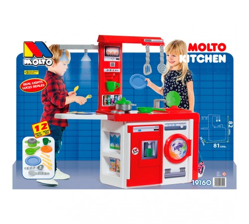 molto 19160 set de joc "bucătărie" cu iluminare