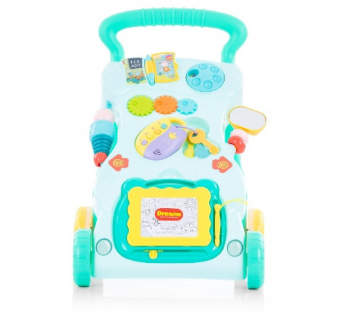 chipolino Ходунки-каталка "funny" mik02004fnm зелёный