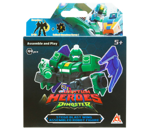  dinoster eu580881a-2 robot-constructor "stego blast wing" (44 el.)