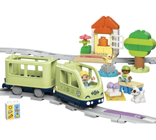 lego duplo 10427 constructor «tren de aventură interactiv» (57 el.)