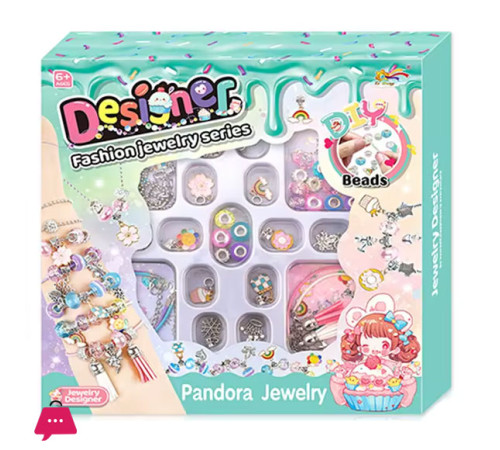  90732 set pentru creativitate cu mărgele,pandantive și decorațiuni