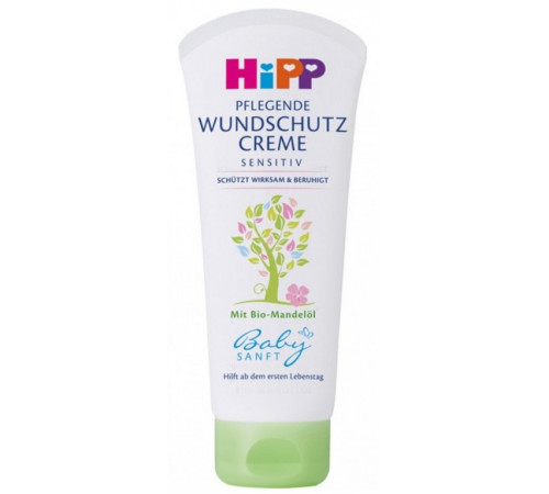 HiPP 90312 Крем под подгузник BabySanft с пантенолом и цинком (75 мл)  hipp 90312 Крем под подгузник babysanft с пантенолом и цинком (75 мл)