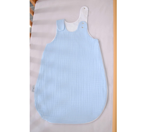 veres 125.10.02 sac de dormit &bdquo; muslin blue&rdquo; (0-9 luni)