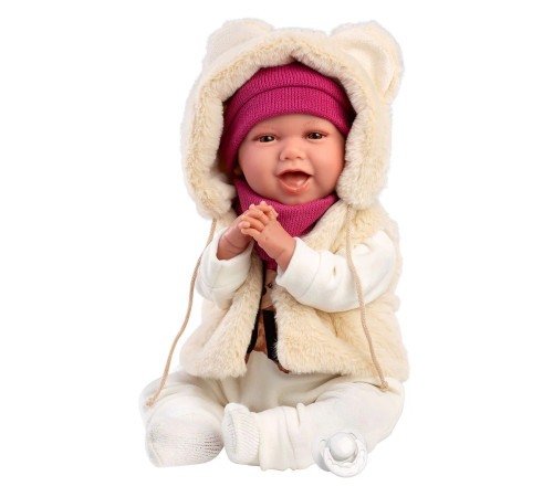 llorens 74142 păpușă care r&acirc;de "mimi sonridas osito love" (42 cm)