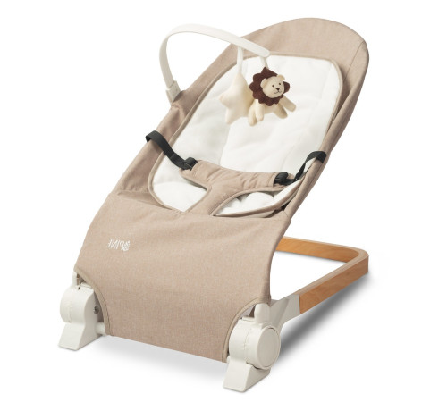 caretero-80612 Шезлонг "pine" коричневый