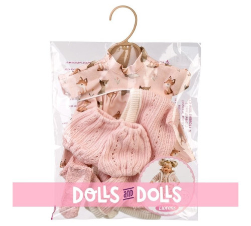 llorens v9-33142 Комплект одежды для кукол (33 см.)