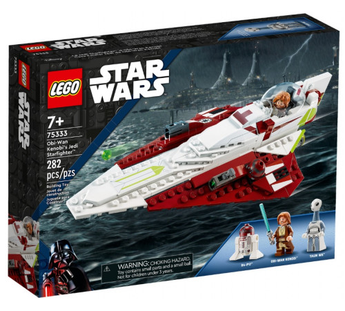  lego star wars 75333 Конструктор "Звездный истребитель джедаев Оби-Вана Кеноби" (282 дет.)