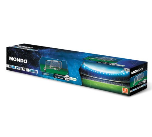 mondo 18014 set porți de fotbal  mini cu minge (2 шт. )