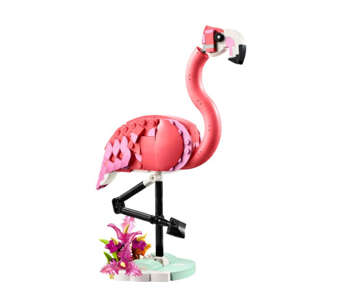 lego creator 31170 constructor 3 în 1 "animale sălbatice: flamingo roz" (288 el.)