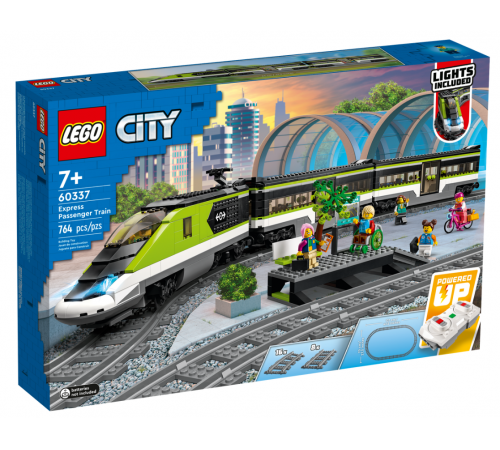 Детский магазин в Кишиневе в Молдове Lego City 60337 Конструктор "Экспресс пассажирский поезд" ( 764 дет.)  lego city 60337 Конструктор "Экспресс пассажирский поезд" ( 764 дет.)