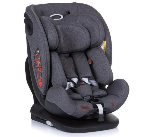 chipolino scaun auto my size isofix i-size 360 °c (40-150 cm.) stkms02202an gr. 0+/1/2/3 ( 0-36 kg.) antracite