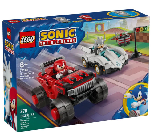 Детский&nbsp;магазин в Кишиневе в Молдове lego sonic 77118 Конструктор "Машина Сильвера против гигантского грузовика Наклза" (378 дет.)