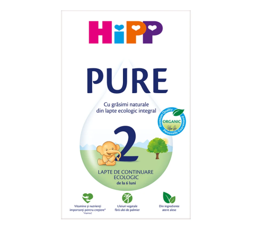  hipp 20019 lapte praf pure 2 300г
