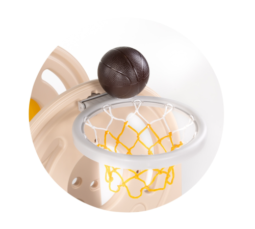 chipolino slduc02401cf tobogan pentru copii "duck" (170 cm) bej