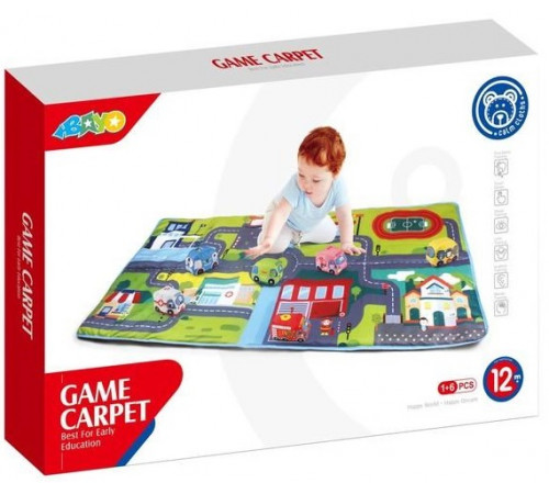 bayo 41510 Игровой коврик с машинками "Город"