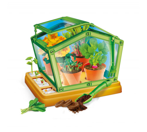 as kids 1026-50207 Научно-познавательный набор "clementoni science & play: Моя первая теплица"