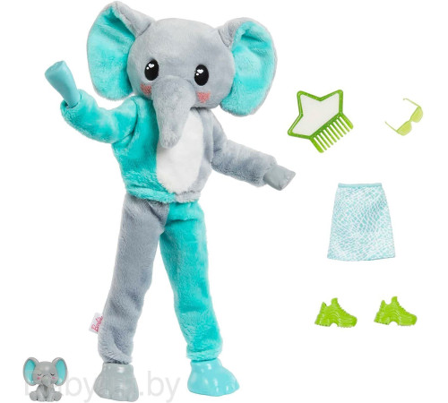 barbie hkp98 păpuşă "cutie reveal: elefant"