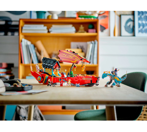 lego ninjago 71797 Конструктор "Награда судьбы — гонка со временем" (1739дет.)