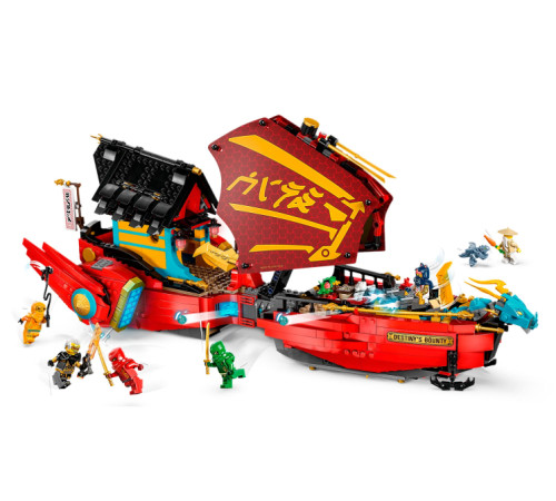 lego ninjago 71797 Конструктор "Награда судьбы — гонка со временем" (1739дет.)