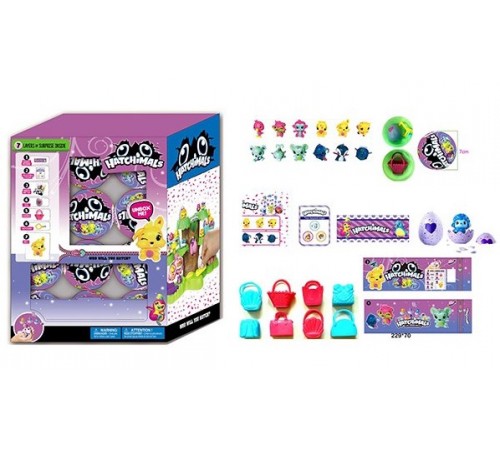  op me12.57 set de joc "hatchimals" in sort.