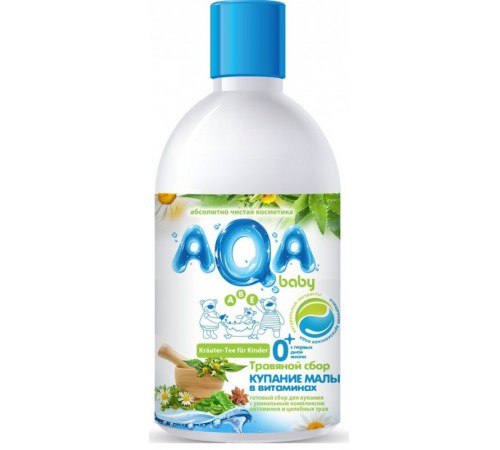 80.12 Aqa Baby Травяной сбор для купания "Купание в витаминах" (300 мл.) 80.12 aqa baby Травяной сбор для купания "Купание в витаминах" (300 мл.)