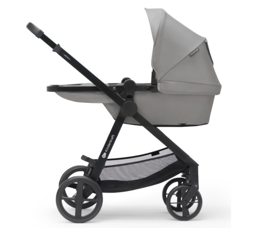 kinderkraft carucior 4in1 newly + mink pro cu baza gri