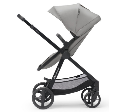 kinderkraft carucior 4in1 newly + mink pro cu baza gri