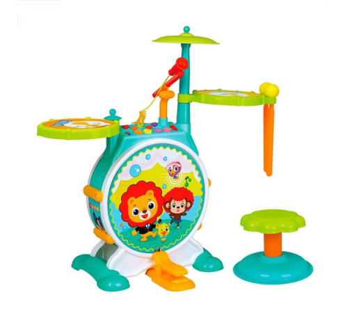 Jucării pentru Copii - Magazin Online de Jucării ieftine in Chisinau Baby-Boom in Moldova hola toys 3130 tambur cu muzica si lumina