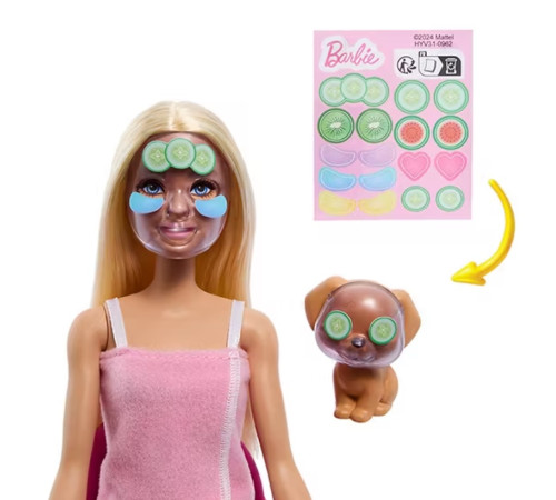 barbie hyv31 Игровой набор с куклой "Спа-день"