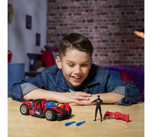 spider-man g0736 set de joacă "mașina de curse a lui spiderman"