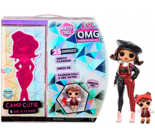 L.O.L. 570257 Игровой набор с куклой Surprise! O.M.G Winter Chill Очаровашка l.o.l. 570257 Игровой набор с куклой surprise! o.m.g winter chill Очаровашка